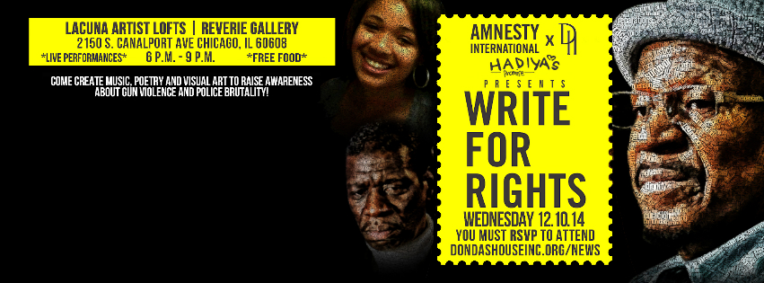 Donda's House Write for Rights